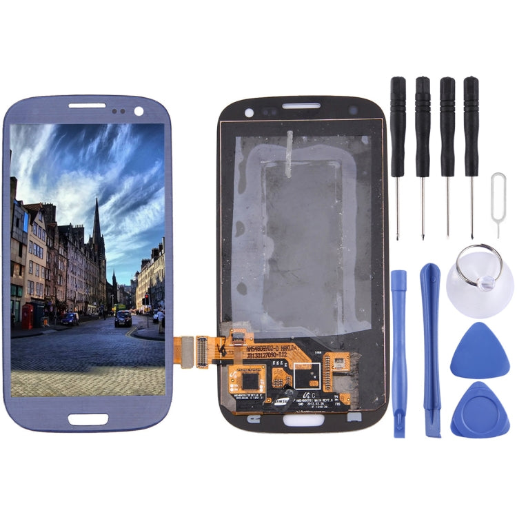 Original Super AMOLED LCD Screen for Galaxy SIII / i9300 with Digitizer Full Assembly (Dark Blue) - LCD Screen by PMC Jewellery | Online Shopping South Africa | PMC Jewellery