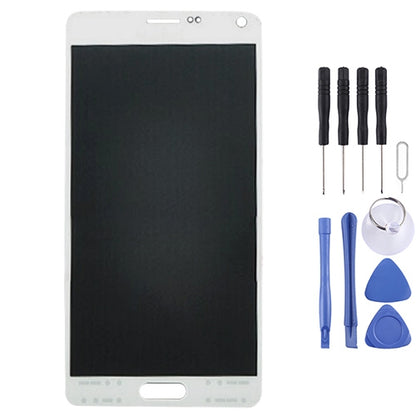 Original LCD Display + Touch Panel for Galaxy Note 4 / N9100 / N910F / N910K / N910L / N910S / N910C / N910FD / N910FQ / N910H / N910G / N910U / N910W8(White) - LCD Screen by PMC Jewellery | Online Shopping South Africa | PMC Jewellery