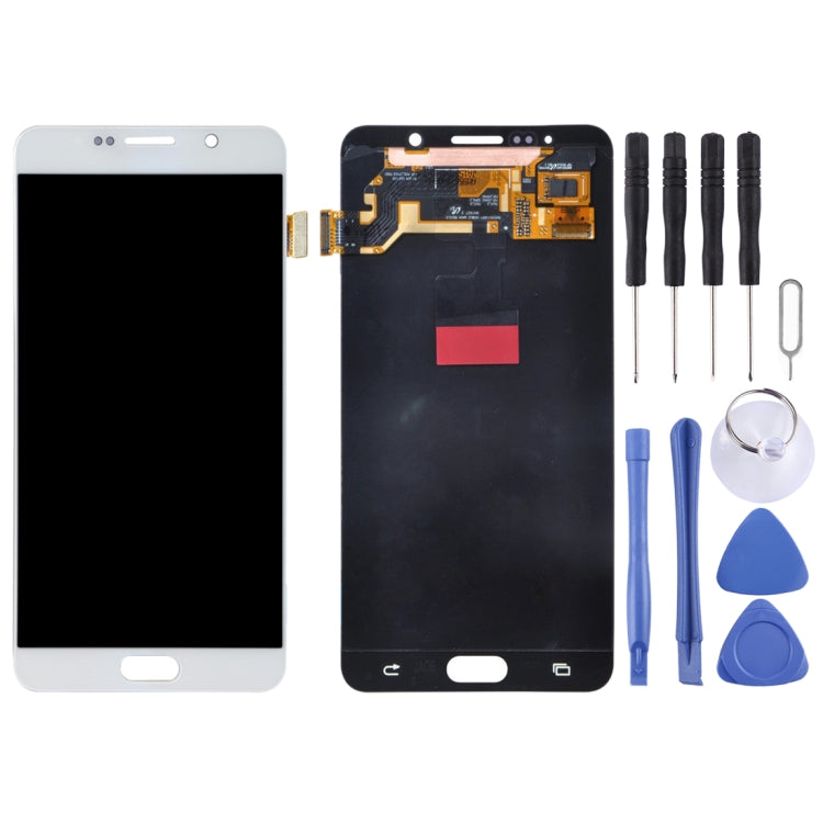5.7 inch Original LCD Screen and Digitizer Full Assembly for Galaxy Note 5 / N9200, N920I, N920G, N920G/DS, N920T, N920A(White) - LCD Screen by PMC Jewellery | Online Shopping South Africa | PMC Jewellery