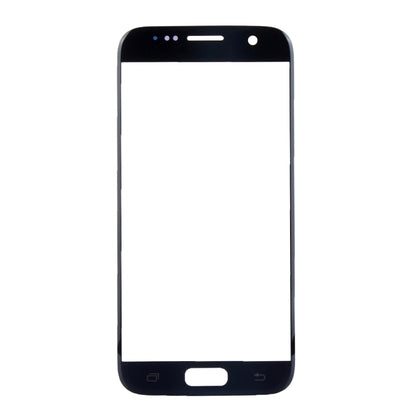 For Galaxy S7 / G930 Front Screen Outer Glass Lens (Black) - Outer Glass Lens by PMC Jewellery | Online Shopping South Africa | PMC Jewellery