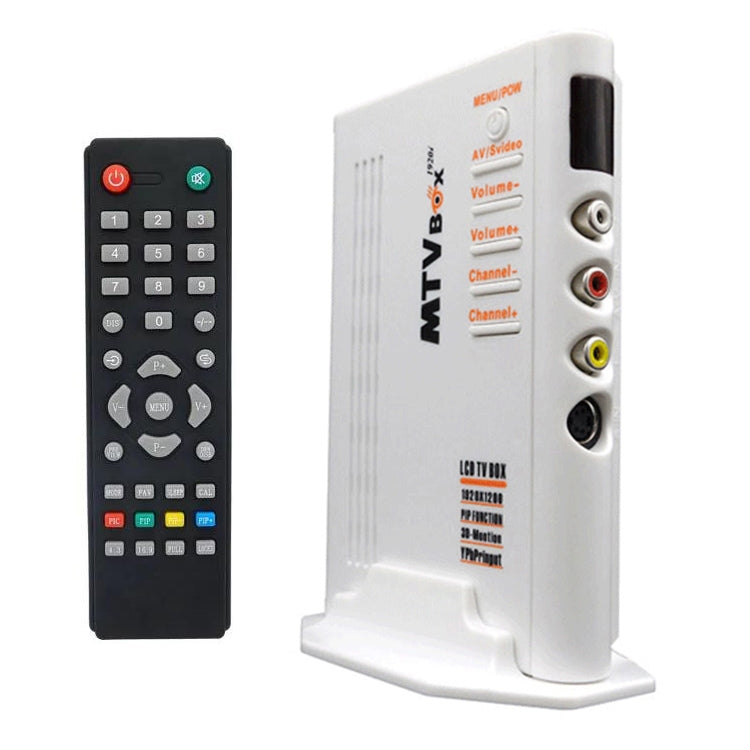 HD LCD TV-Box with Remote Control, TV (PAL-BG+PAL-DK)(Silver) - free shipping - PMC TechLife - Order now!