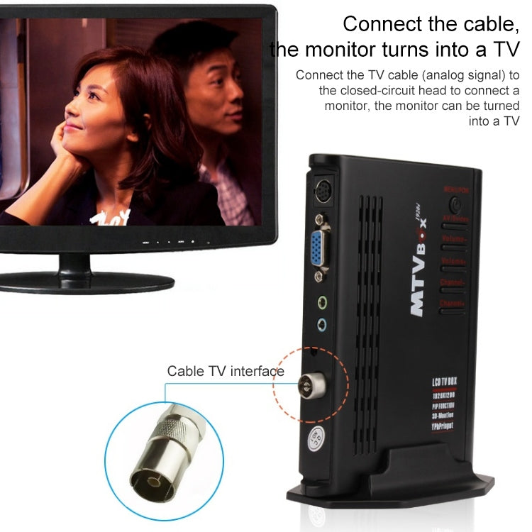 HD LCD TV-Box with Remote Control, TV (PAL-BG+PAL-DK)(Silver) - free shipping - PMC TechLife - Order now!