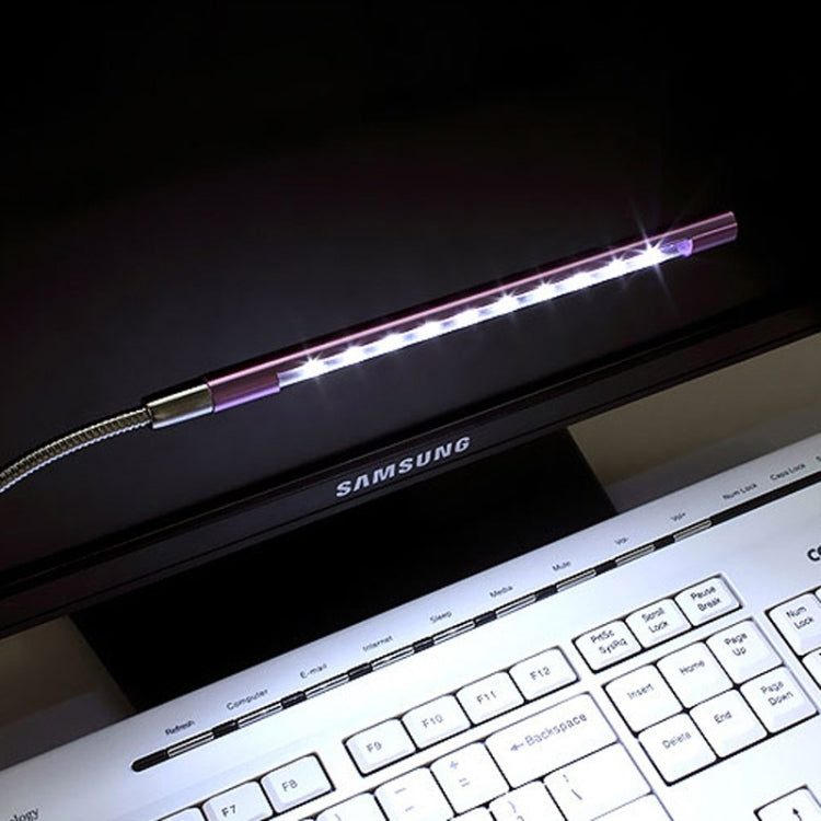 10-LED Portable Ultra Bright USB LED Light(Black) - USB Light by PMC TechLife | Online Shopping South Africa | PMC TechLife | Buy Now Pay Later Mobicred