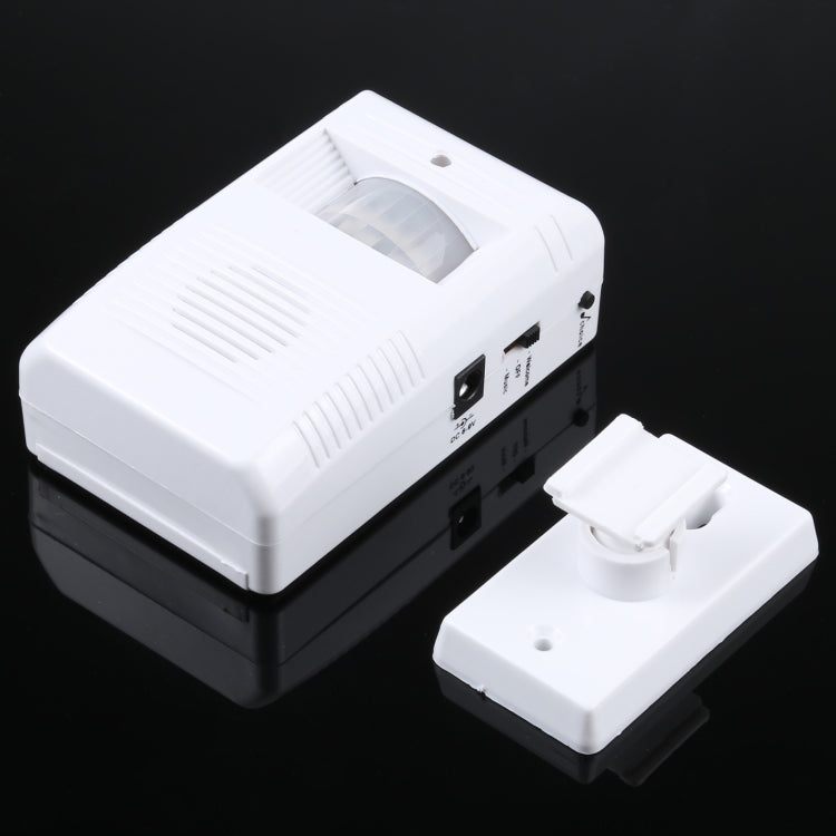 Infrared Sensor Electronic Guest Welcome Doorbell(White) - Sensor Doorbell by PMC TechLife | Online Shopping South Africa | PMC TechLife