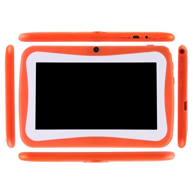 Kids Education Tablet PC, 7.0 inch, 1GB+8GB, Android 4.4.2 Allwinner A33 Quad Core 1.3GHz, WiFi, TF Card up to 32GB, Dual Camera(Orange) -  by PMC Jewellery | Online Shopping South Africa | PMC Jewellery
