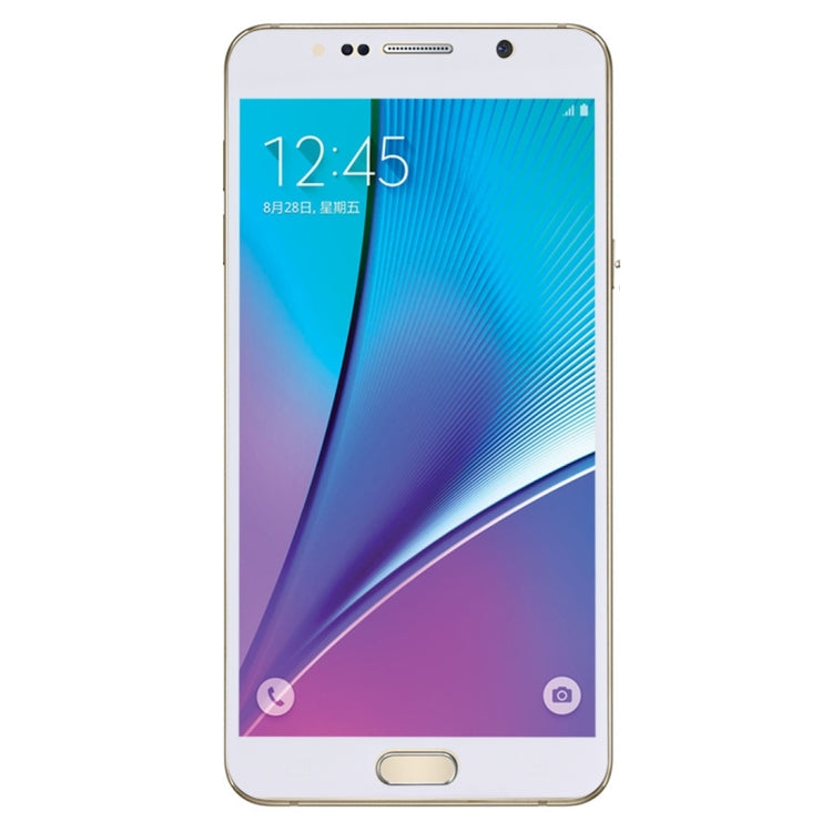 For Galaxy Note 5 / N920 0.26mm 9H Surface Hardness Explosion-proof Silk-screen Tempered Glass Full Screen Film (White) - Galaxy Tempered Glass by PMC TechLife | Online Shopping South Africa | PMC TechLife | Buy Now Pay Later Mobicred