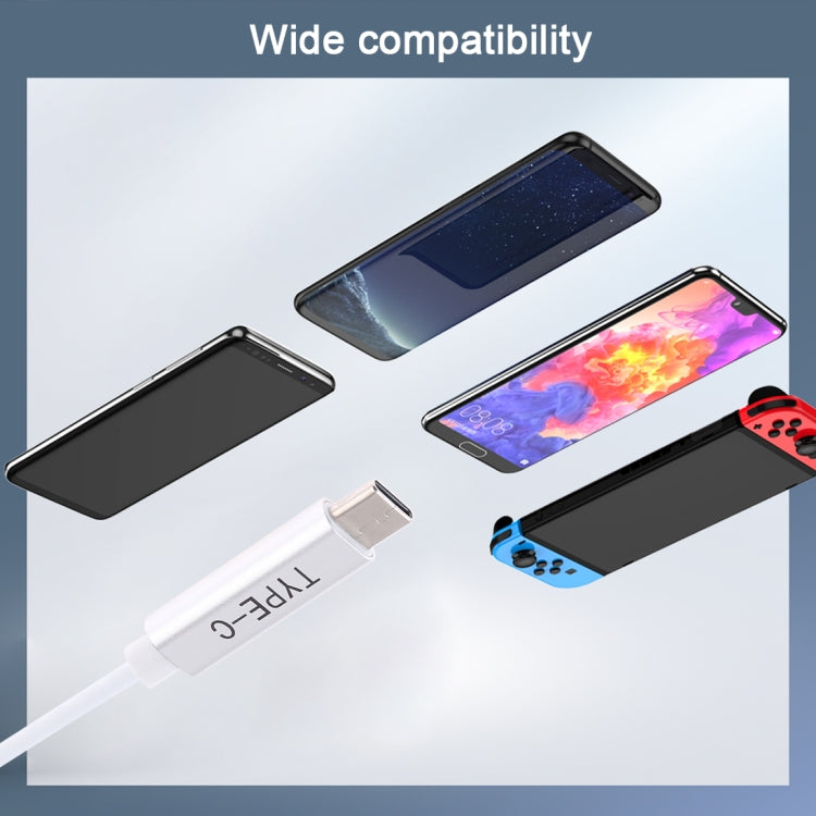 85W 5 Pin MagSafe 2 (T-Shaped) to USB-C / Type-C PD Charging Cable(White) - Cable & Adapter by PMC TechLife | Online Shopping South Africa | PMC TechLife