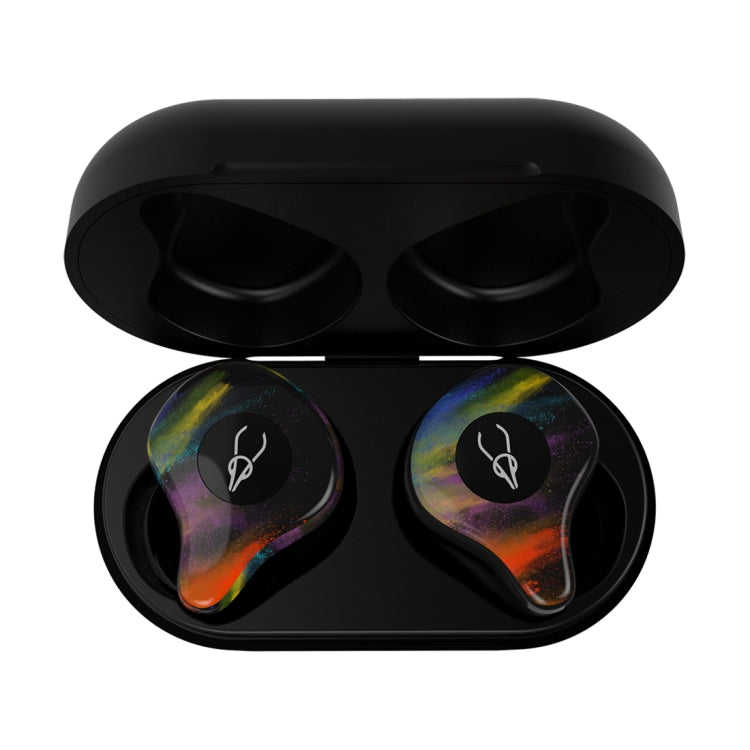 SABBAT X12PRO Mini Bluetooth 5.0 In-Ear Stereo Earphone with Charging Box, For iPad, iPhone, Galaxy, Huawei, Xiaomi, LG, HTC and Other Smart Phones(Fantasy) - Bluetooth Earphone by Sabbat | Online Shopping South Africa | PMC Jewellery | Buy Now Pay Later Mobicred