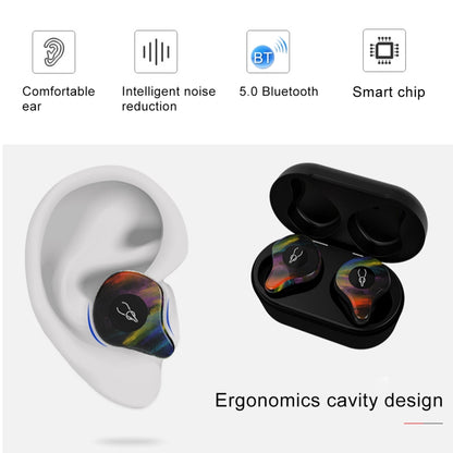 SABBAT X12PRO Mini Bluetooth 5.0 In-Ear Stereo Earphone with Charging Box, For iPad, iPhone, Galaxy, Huawei, Xiaomi, LG, HTC and Other Smart Phones(Fantasy) - Bluetooth Earphone by Sabbat | Online Shopping South Africa | PMC Jewellery | Buy Now Pay Later Mobicred