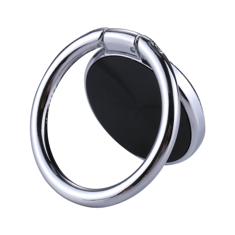 Universal CD Pattern Metal Mobile Phone Ring Holder(Black) - Ring Holder by PMC TechLife | Online Shopping South Africa | PMC TechLife