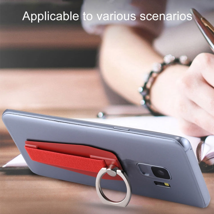 Universal Durable Finger Ring Phone Holder Sling Grip Anti-slip Stand(Red) - Ring Holder by PMC TechLife | Online Shopping South Africa | PMC TechLife