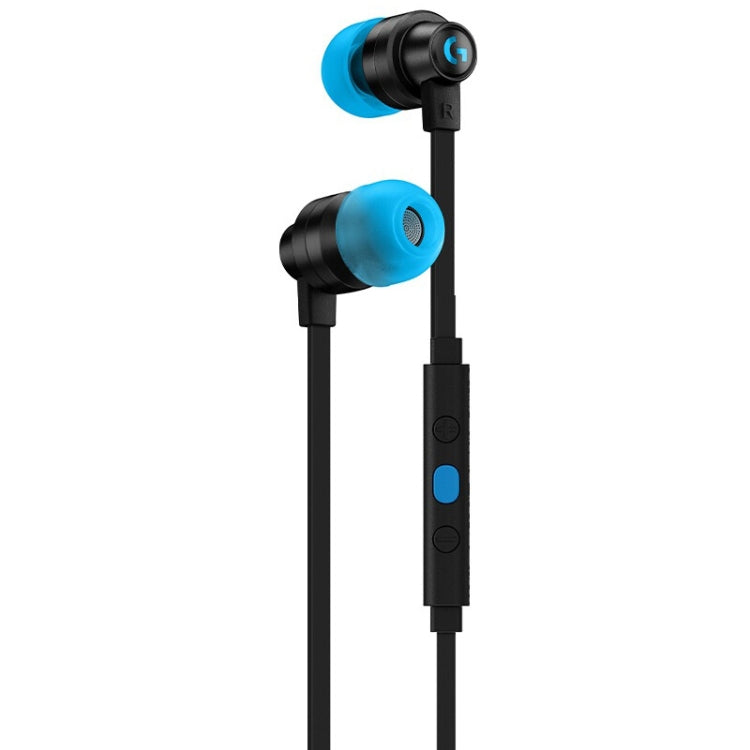 Logitech G333 In-ear Gaming Wired Earphone with Microphone, Standard Version(Black) - In Ear Wired Earphone by Logitech | Online Shopping South Africa | PMC Jewellery | Buy Now Pay Later Mobicred