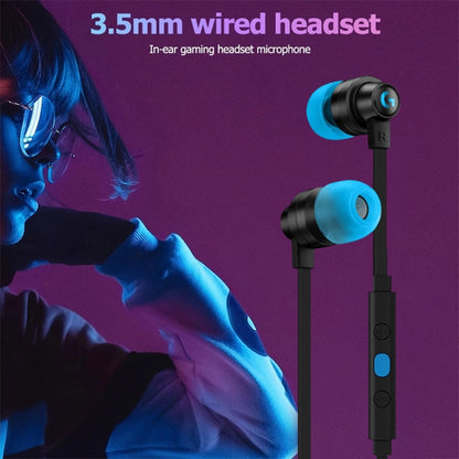 Logitech G333 In-ear Gaming Wired Earphone with Microphone, Standard Version(Black) - In Ear Wired Earphone by Logitech | Online Shopping South Africa | PMC Jewellery