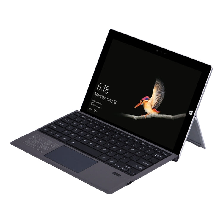 1089D-C For Microsoft Surface pro3 / pro4 / pro 2017 / pro6 / pro7 Universal Magnetic Adsorption Bluetooth 3.0 Keyboard Holster with Colorful Backlight - Others Keyboard by PMC TechLife | Online Shopping South Africa | PMC TechLife | Buy Now Pay Later Mobicred