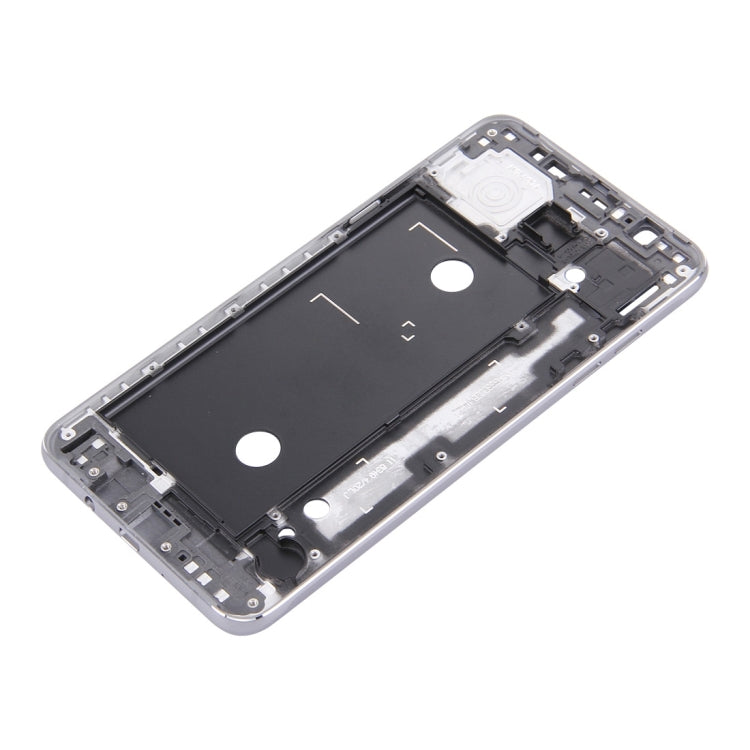 For Galaxy J7 (2016) / J710 Front Housing LCD Frame Bezel Plate (Grey) - Frame Bezel Plate by PMC Jewellery | Online Shopping South Africa | PMC Jewellery