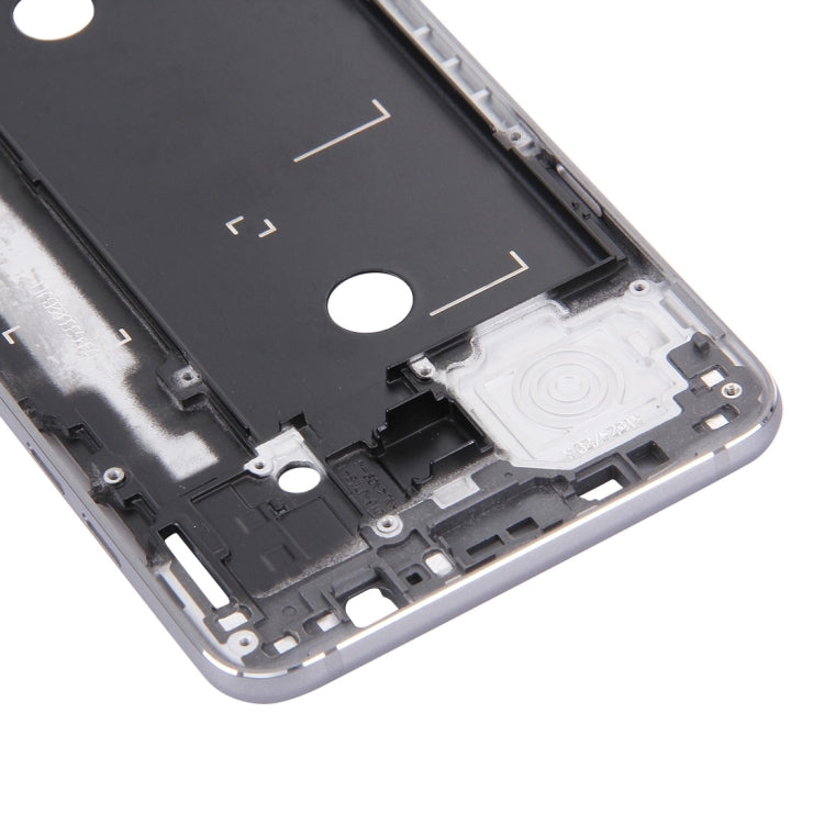 For Galaxy J7 (2016) / J710 Front Housing LCD Frame Bezel Plate (Grey) - Frame Bezel Plate by PMC Jewellery | Online Shopping South Africa | PMC Jewellery