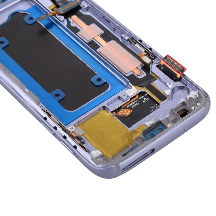 OLED LCD Screen for Galaxy S7 / G930V Digitizer Full Assembly with Frame (Grey) - free shipping - PMC TechLife - Order now!