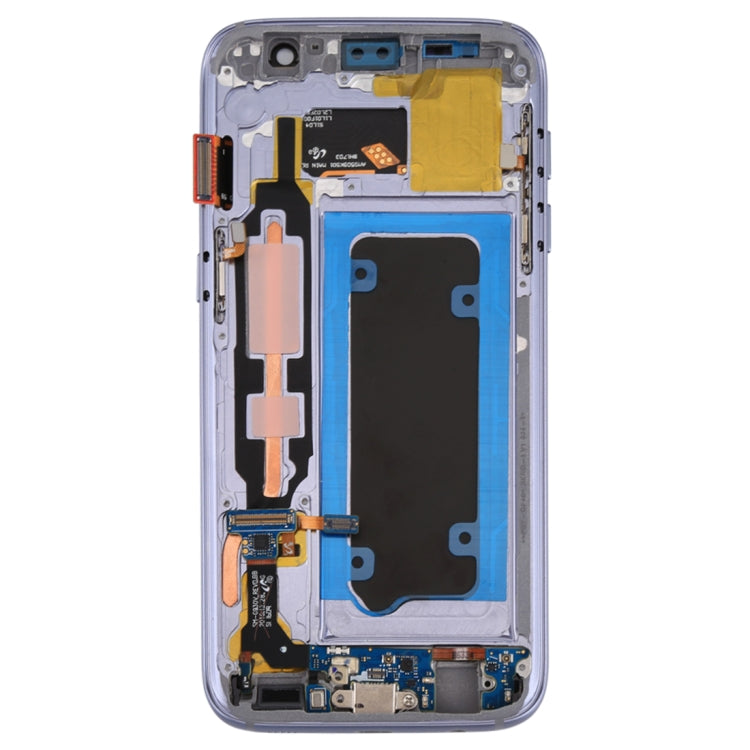OLED LCD Screen for Galaxy S7 / G930V Digitizer Full Assembly with Frame (Gold) - free shipping - PMC TechLife - Order now!
