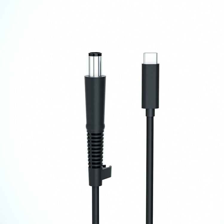 USB-C / Type-C to 7.4 x 0.6mm Laptop Power Charging Cable, Cable Length: about 1.5m(Black) - For HP by PMC Jewellery | Online Shopping South Africa | PMC Jewellery