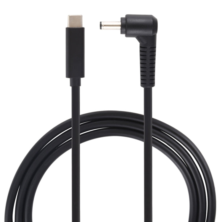USB-C / Type-C to 4.0 x 1.35mm Laptop Power Charging Cable, Cable Length: about 1.5m(Black) - For Asus by PMC TechLife | Online Shopping South Africa | PMC TechLife