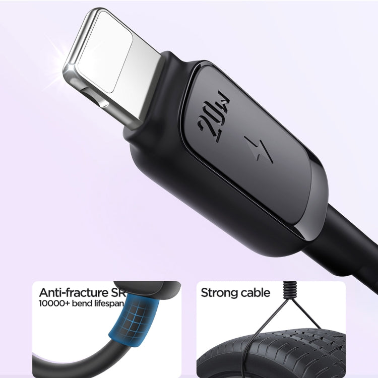 JOYROOM S-CL020A14 Multi-Color Series 20W USB-C / Type-C to 8 Pin Fast Charging Data Cable, Length:1.2m (Black) - 2 in 1 Cable by JOYROOM | Online Shopping South Africa | PMC Jewellery