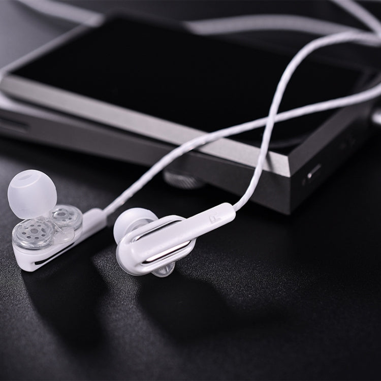 QKZ CK3 HIFI In-ear Four-unit Music Headphones (White) - Sport Earphone by QKZ | Online Shopping South Africa | PMC TechLife | Buy Now Pay Later Mobicred