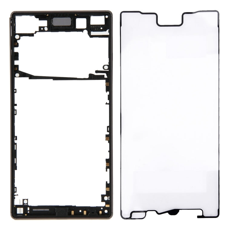 Front Bezel  for Sony Xperia Z5 (Single SIM Card Version) (Black) - free shipping - PMC TechLife - Order now!