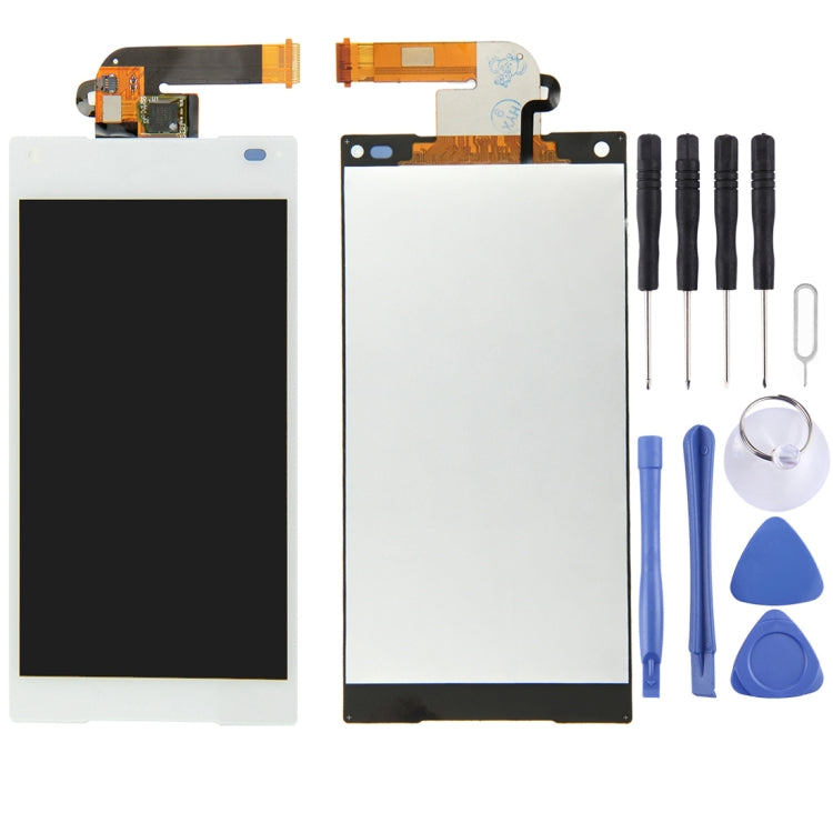 LCD Display + Touch Panel  for Sony Xperia Z5 Compact / Z5 mini / E5823(White) - free shipping - PMC TechLife - Order now!