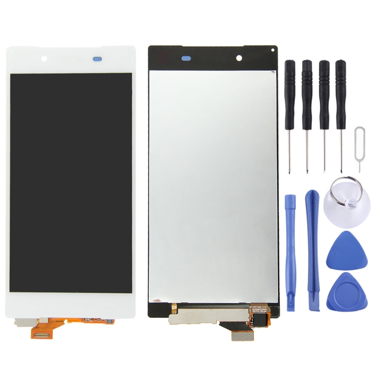 LCD Display + Touch Panel  for Sony Xperia Z5, 5.2 inch(White) - free shipping - PMC TechLife - Order now!