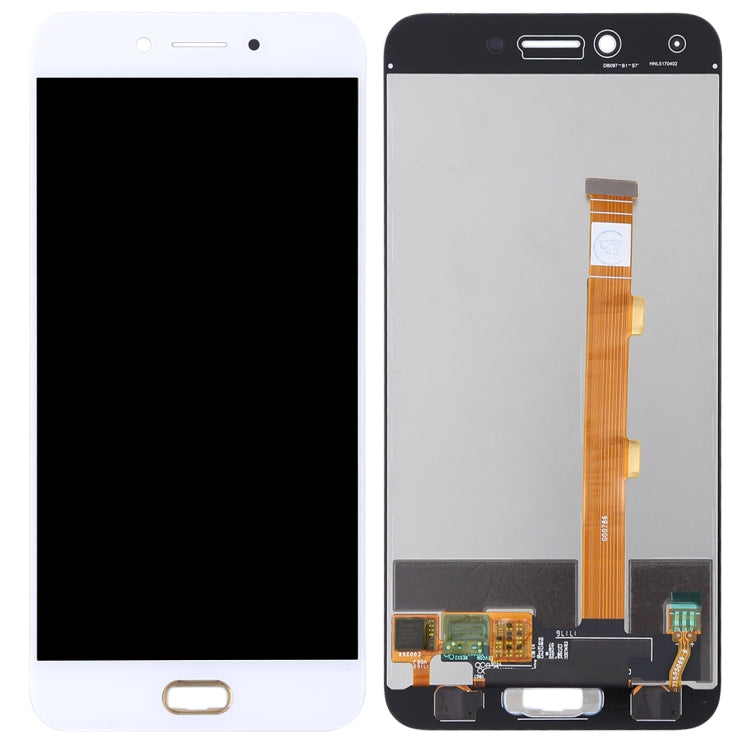 TFT LCD Screen for OPPO A77 with Digitizer Full Assembly(White) - LCD Screen by PMC Jewellery | Online Shopping South Africa | PMC Jewellery