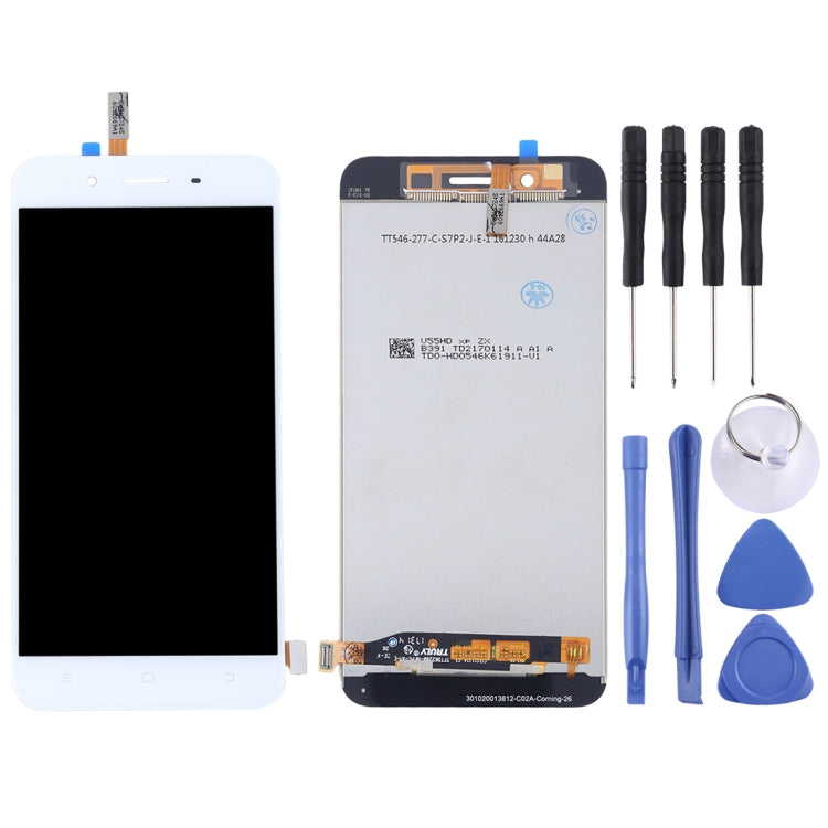 Original LCD Screen for Vivo Y66 with Digitizer Full Assembly(White) - free shipping - PMC TechLife - Order now!