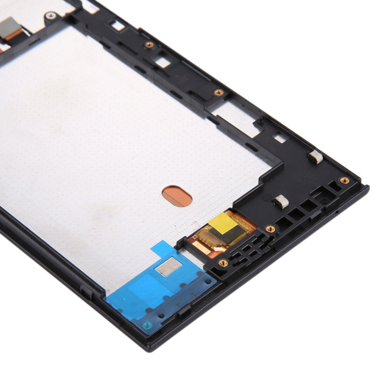 Original LCD Screen for BlackBerry Z3 Digitizer Full Assembly with Frame(Black) - free shipping - PMC TechLife - Order now!