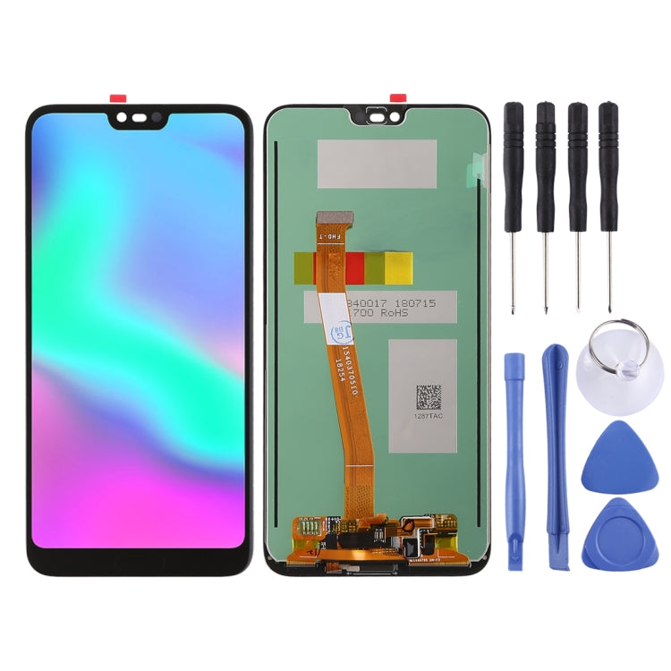 Original LCD Screen for Huawei Honor 10 with Digitizer Full Assembly, Supporting Fingerprint Identification (Black) - LCD Screen by PMC TechLife | Online Shopping South Africa | PMC TechLife