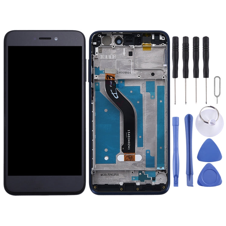 OEM LCD Screen for Huawei P8 Lite (2017) Digitizer Full Assembly with Frame (Black) - free shipping - PMC TechLife - Order now!