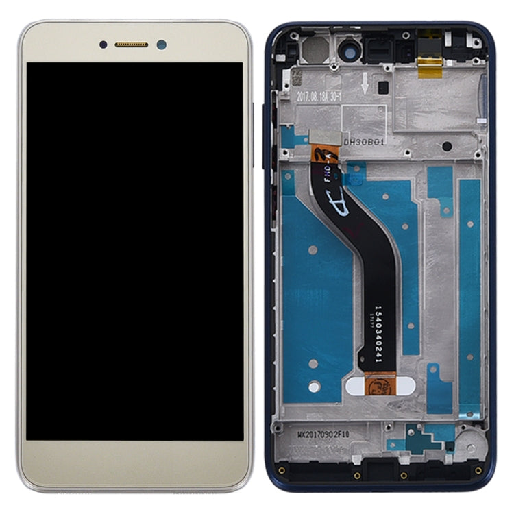 OEM LCD Screen for Huawei P8 Lite (2017) Digitizer Full Assembly with Frame (Gold) - free shipping - PMC TechLife - Order now!