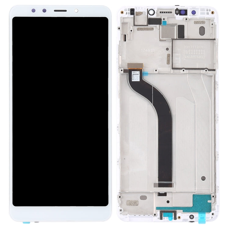 TFT LCD Screen for Xiaomi Redmi 5 Digitizer Full Assembly with Frame(White) - free shipping - PMC TechLife - Order now!