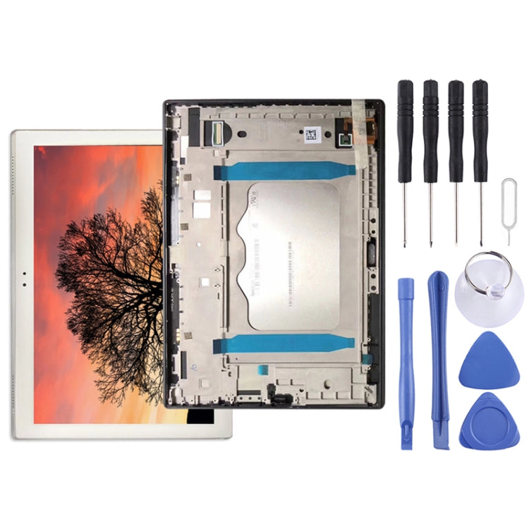 LCD Screen and Digitizer Full Assembly with Frame for Lenovo TAB4 Plus TB-X704 / TB-X704L(White) - free shipping - PMC TechLife - Order now!