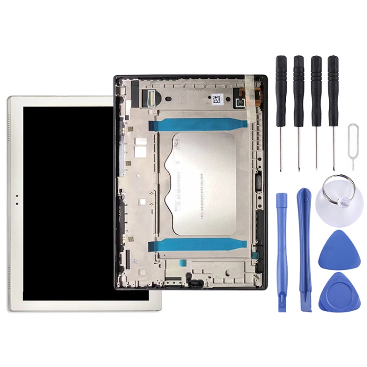 LCD Screen and Digitizer Full Assembly with Frame for Lenovo TAB4 Plus TB-X704 / TB-X704L(White) - free shipping - PMC TechLife - Order now!