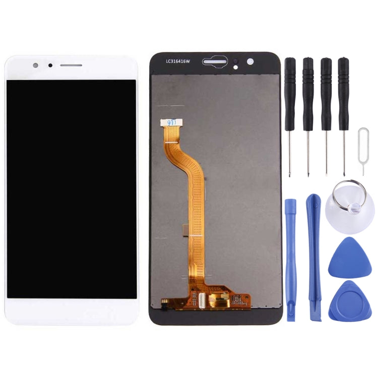 OEM LCD Screen For Huawei Honor 8 LCD Screen with Digitizer Full Assembly (White) - LCD Screen by PMC Jewellery | Online Shopping South Africa | PMC Jewellery