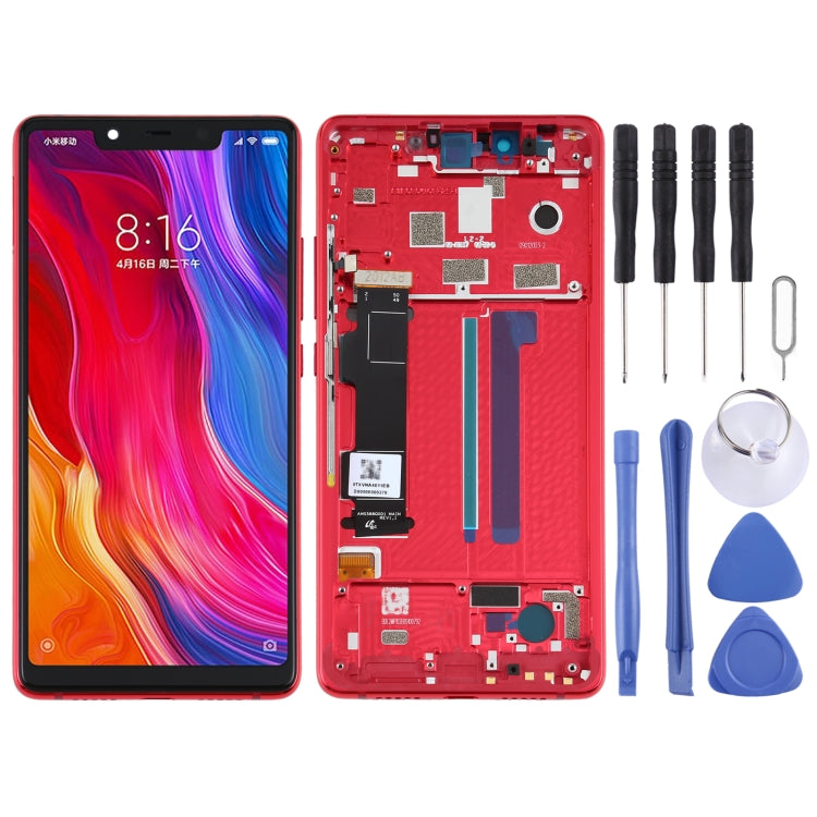 Original LCD Screen for Xiaomi Mi 8 SE with Digitizer Full Assembly(Red) - free shipping - PMC TechLife - Order now!