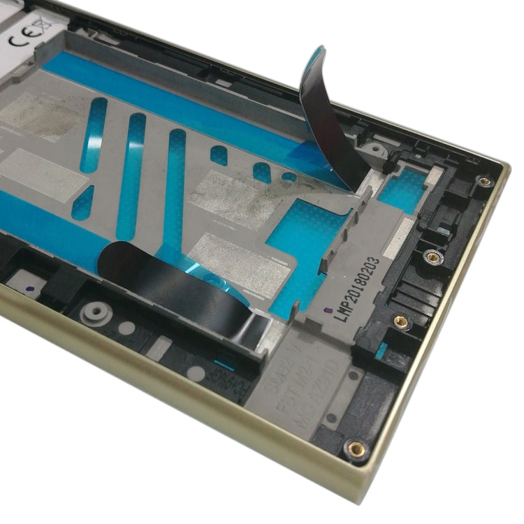 Front Housing LCD Frame Bezel for Sony Xperia L2 (Gold) - Frame Bezel Plate by PMC TechLife | Online Shopping South Africa | PMC TechLife