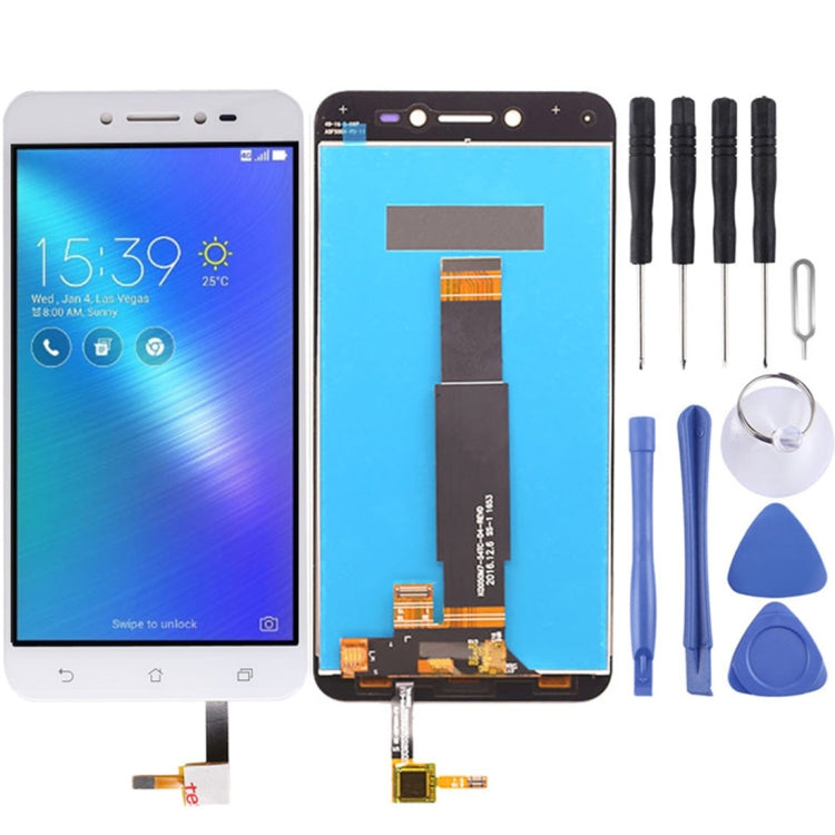 OEM LCD Screen for Asus ZenFone Live / ZB501KL with Digitizer Full Assembly (White) - free shipping - PMC TechLife - Order now!