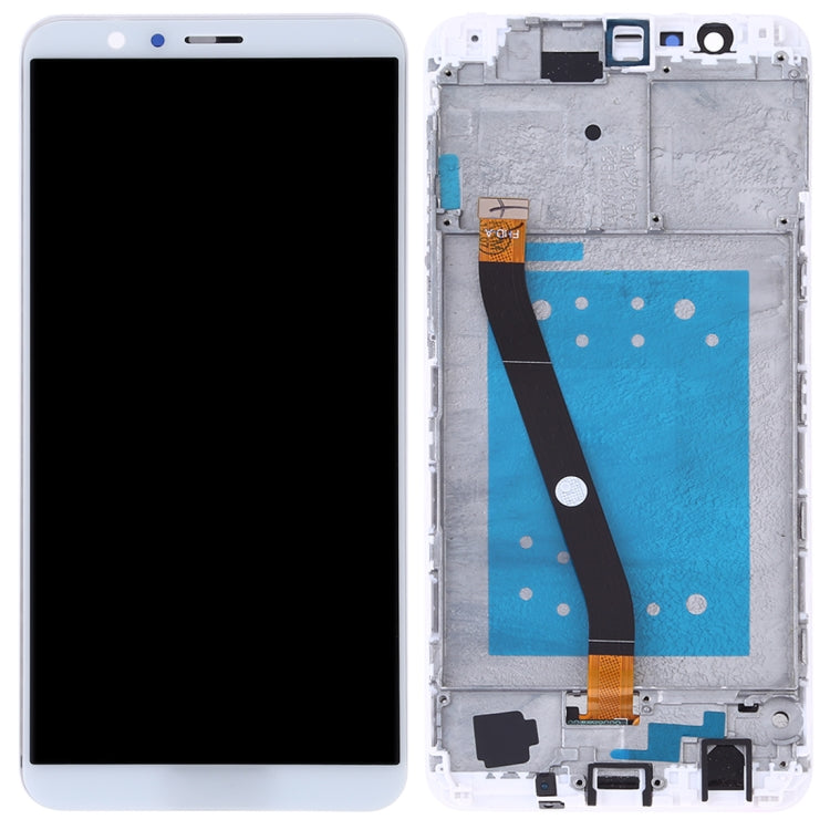OEM LCD Screen for Huawei Honor 7X Digitizer Full Assembly with Frame (White) - free shipping - PMC TechLife - Order now!
