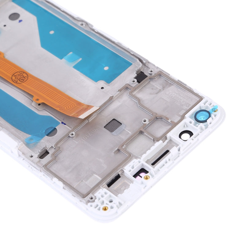 OEM LCD Screen for Huawei Y5 (2017) Digitizer Full Assembly with Frame (White) - free shipping - PMC TechLife - Order now!