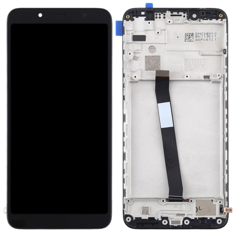 TFT LCD Screen for Xiaomi Redmi 7A Digitizer Full Assembly with Frame(Black) - free shipping - PMC TechLife - Order now!