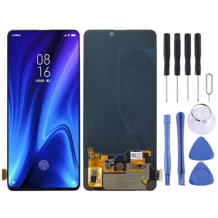 OLED LCD Screen for Xiaomi Redmi K20 Pro / K20 / Mi 9T / Mi 9T Pro with Digitizer Full Assembly(Black) - free shipping - PMC TechLife - Order now!