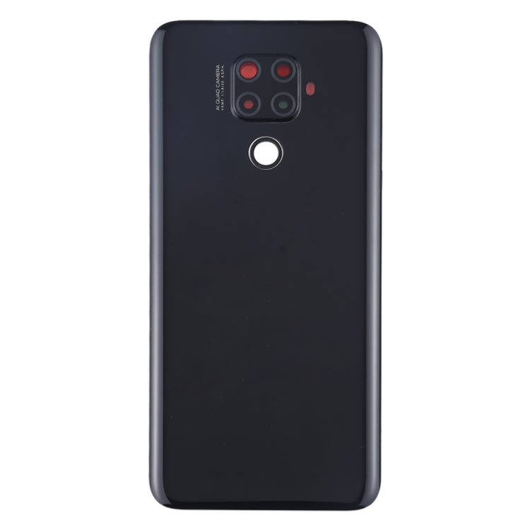 Original Battery Back Cover with Camera Lens for Huawei Mate 30 Lite(Black) - Back Cover by PMC TechLife | Online Shopping South Africa | PMC TechLife