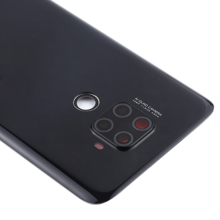 Original Battery Back Cover with Camera Lens for Huawei Mate 30 Lite(Black) - Back Cover by PMC TechLife | Online Shopping South Africa | PMC TechLife