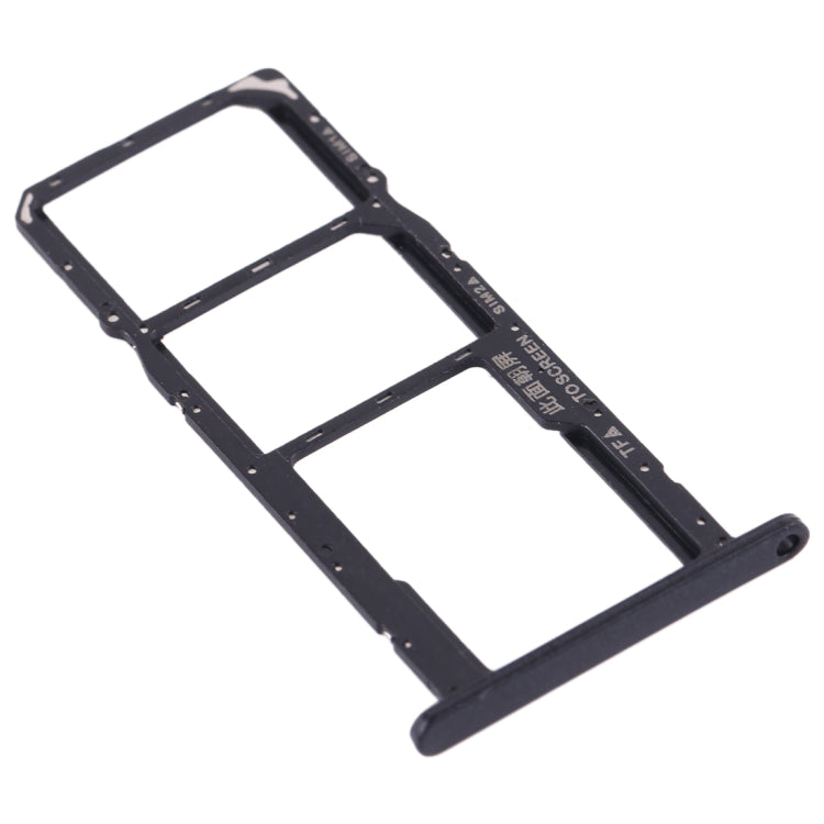 SIM Card Tray + SIM Card Tray + Micro SD Card Tray for Huawei Y5 (2019) (Black) - free shipping - PMC TechLife - Order now!