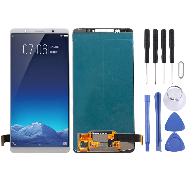 TFT LCD Screen for Vivo X20 Plus with Digitizer Full Assembly(White) - free shipping - PMC TechLife - Order now!